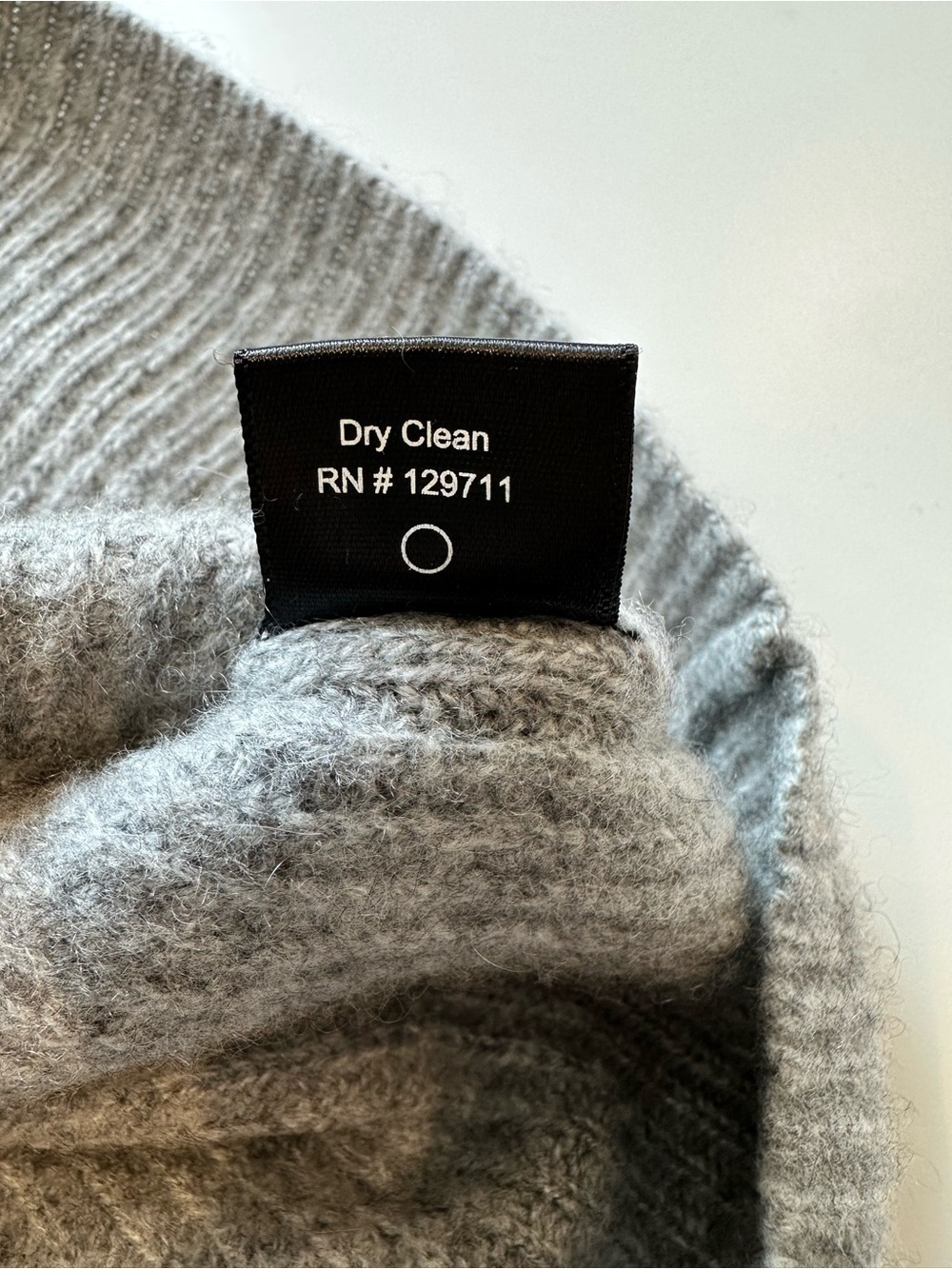 Jenni Kayne Cashmere Cocoon Cardigan Heather Gray 100% Cashmere XS Oversized - Picture 6 of 11